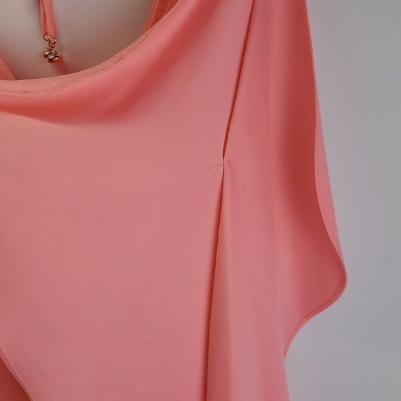 Trina Turk Haipo Top Coral Size Small - Picture 4 of 7